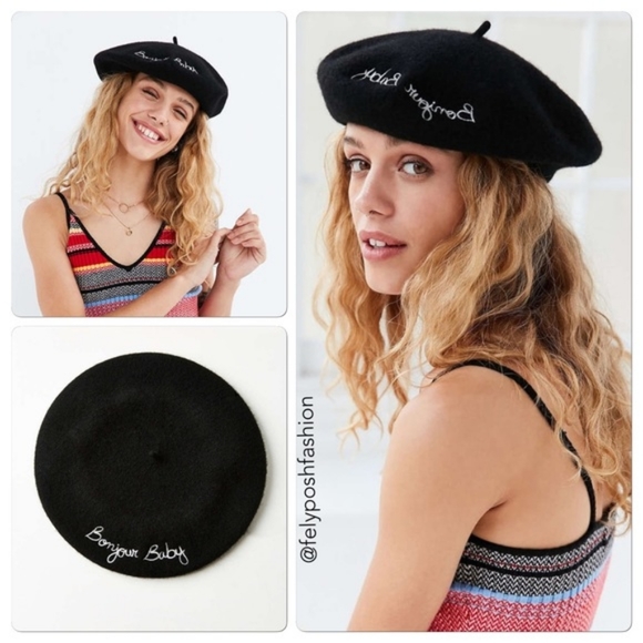URBAN OUTFITTERS Bonjour Baby Beret Hat - Picture 2 of 2